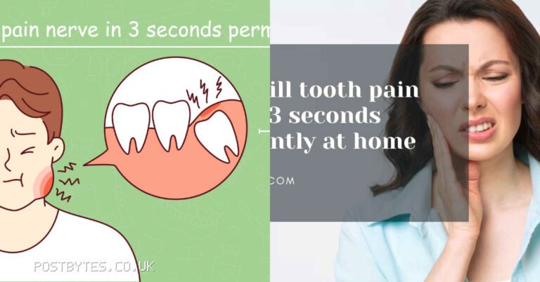 Kill Tooth Pain Nerve in 3 Seconds Permanently